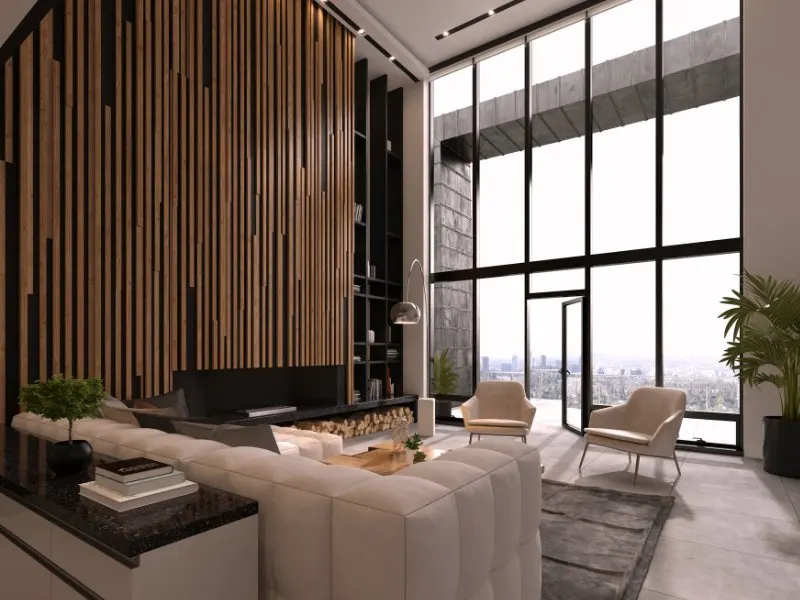 Interno villa di lusso a Dubai